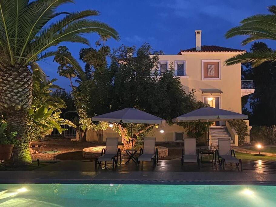 Villa Elmar Aegina Exteriér fotografie